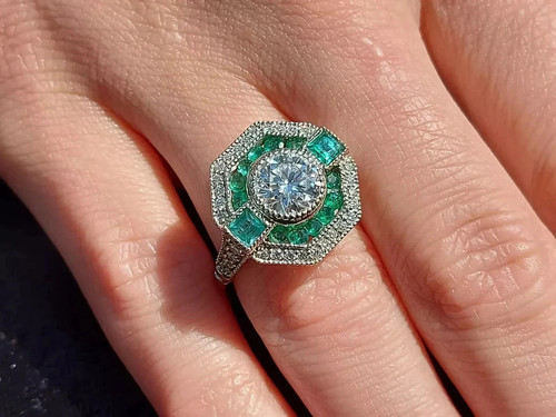 Anello fidanzamento stile - anello,