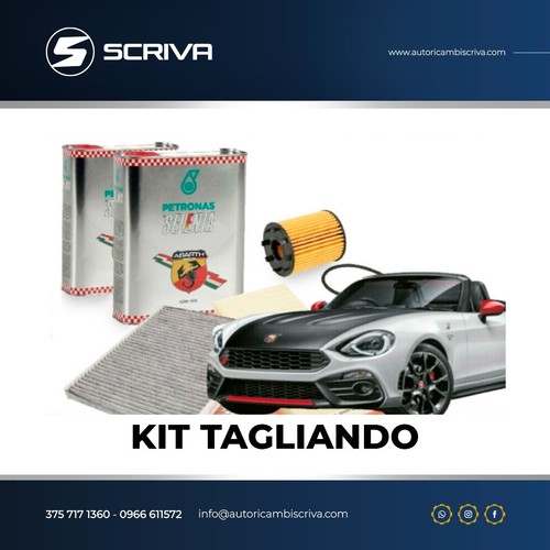 Kit tagliando filtri 4 lt - +,