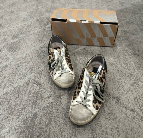 Golden goose superstar leopard - superstar,