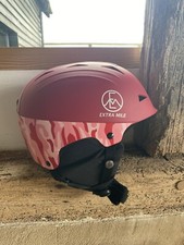 Casco da sci e snowboard rosa per bambina media