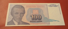 Jugoslavia banconota 100