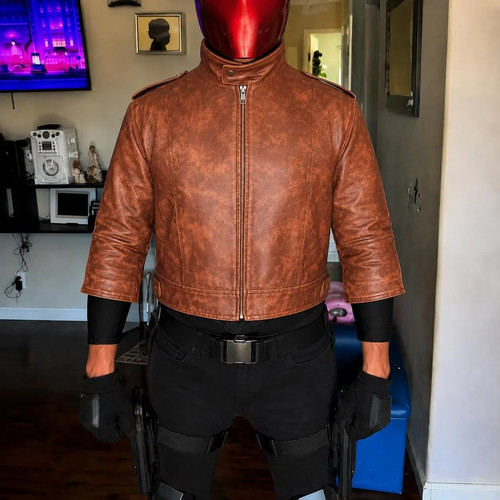 Jason todd giacca pelle - jason,