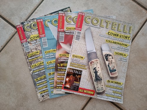 Lotto riviste coltelli anno - riviste,