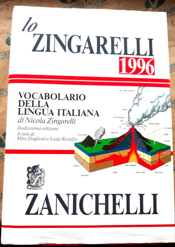 Zingarelli 1996 vocabolario - 1996,