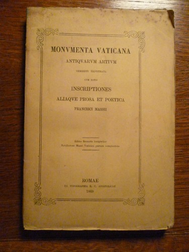 Francesco massi monumenta - francesco,