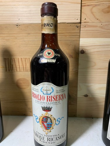 1967 brolio riserva chianti - brolio,