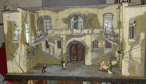 Diorama grande villa - diorama,