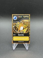 Pokemon Raichu Gold Heart Holo