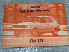 LIBRETTO DI USO E MANUTENZIONE FIAT 127-ANNO 1977