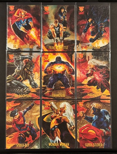 Singoli tela marvel dc - singoli, su