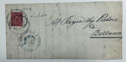 Regno cent 1881 bellano - 10,