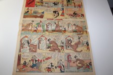 Giornale d'epoca Dayton Journal pagina fumetto 18 agosto 1935 Topolino Popeye 