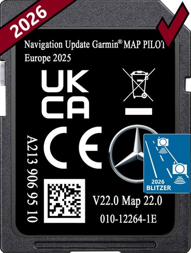 Mercedes garmin map pilot v22 - garmin,