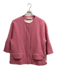 MARNI Giacca senza colletto rosa GIMAS09U00TW420