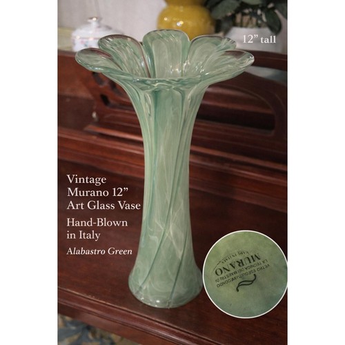 Vaso vetro artistico di - in,