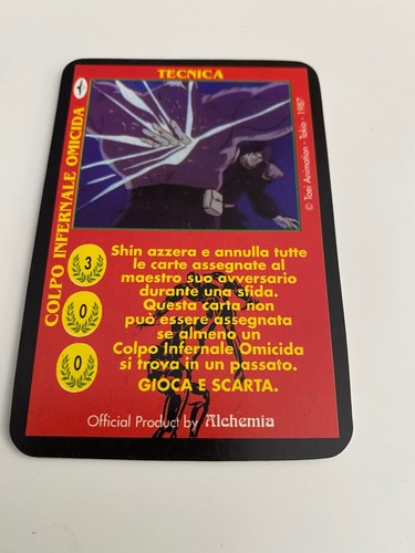 Carte ken guerriero - carte,