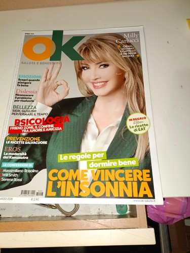 Milly carlucci salute e - su,