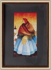 ARTE NAIF graziosa miniatura