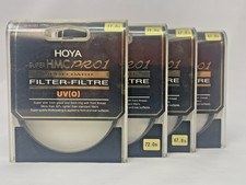 Lotto 4 filtri UV HOYA Super