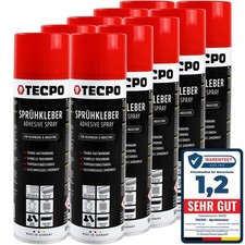 10x 500ml ADESIVO SPRAY ALTA TEMPERATURA COLLA INDUSTRIALE COLLA A CONTATTO COLLA PER TUTTO