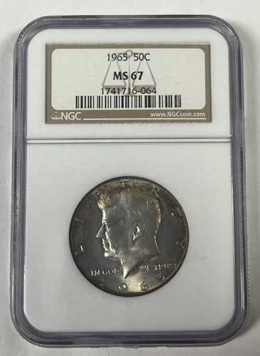 Mezzo dollaro kennedy 1965 50c - 1965,