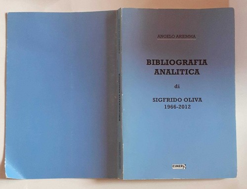Bibliografia analitica - , di