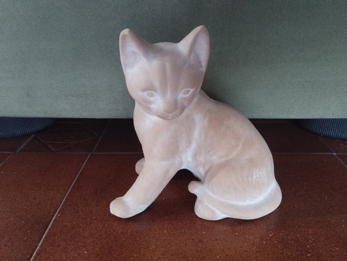Scultura gatto artigianale - scultura,