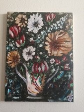 Dipinto acrilico Vaso Di Fiori