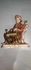 Bellissima Statuetta in Ceramica di Capodimonte ( Firmata)  19x14 Come In Foto