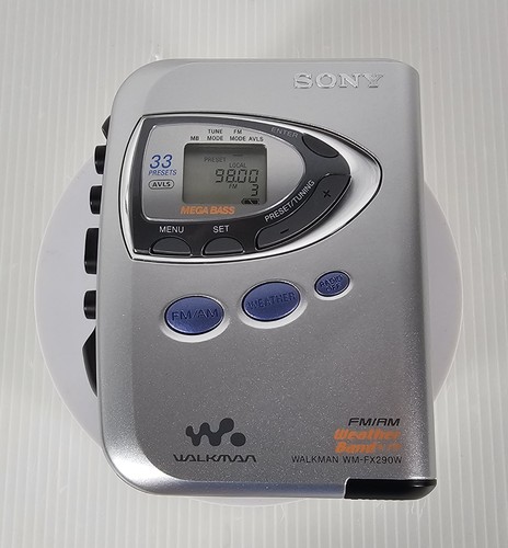 Sony walkman fx290w - wm-fx290w, meteo