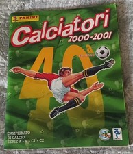 Album Calciatori figurine Panini 2000/01 COMPLETO VIDEO AGGIORNAMENTI