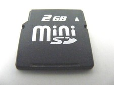 Scheda Mini SD 2GB (scheda