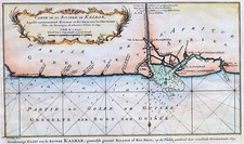 NIGERIA CALABAR "Nauwkeurige Kaart van de Riviere Kalbar" 1760 J. van der Schley