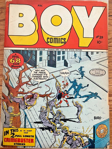 Boy comics lev gleason - boy,