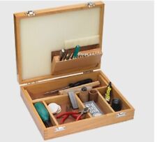 Cassettina attrezzi orologiaio in legno attrezzatura di base per orologiaio