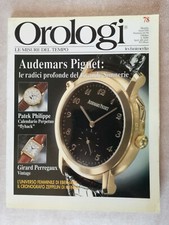OROLOGI Le Misure del Tempo n 78 Ottobre 1994 Audemars Patek Perregaux Rolex ETA