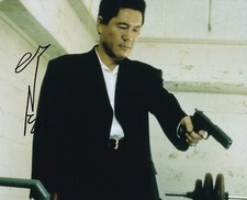 TAKESHI KITANO autografo firmato 20x25cm POLIZIOTTO VIOLENTO di persona autografo ACOA