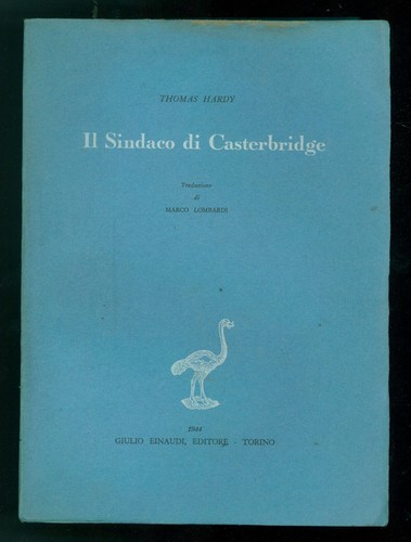 Hardy thomas sindaco di - il,