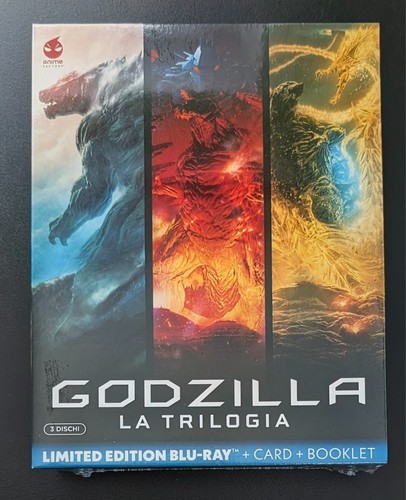Godzilla trilogia limited - trilogia,