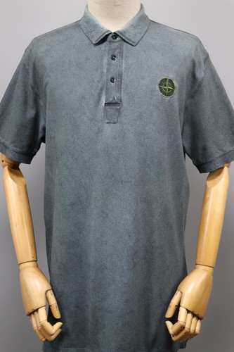 Polo uomo stone island - stone, grigio