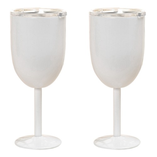 Bicchiere vino acciaio - vino,