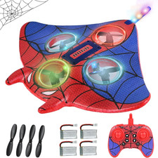 Aereo Telecomandato, 2,4 Ghz Aereo Radiocomandato Con Luci a LED, RC Aerei Gioca