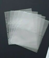 FOGLI X ALBUM 2 SCOMPARTI X QUARTINE CARTOLINE BUSTE VIAGGIATE PRIMO GIORNO FDC