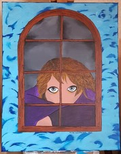 Arte e antiquariato. Acrilo su