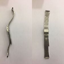 CINTURINO OROLOGIO ANSA 12 MM "QUADRINI" ACCIAIO - VINTAGE