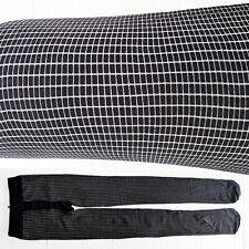?Calze Collant Spesse Nero Grigio Calzamaglia Quadretti Quadri Opache Coprenti