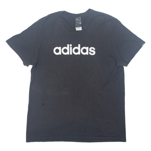 Adidas maglietta uomo - nera, m