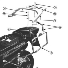Pannier holder Givi Monokey o