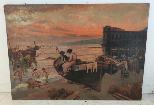 Antico quadro dipinto olio - antico,