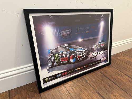 Poster ken block firmato - poster, a